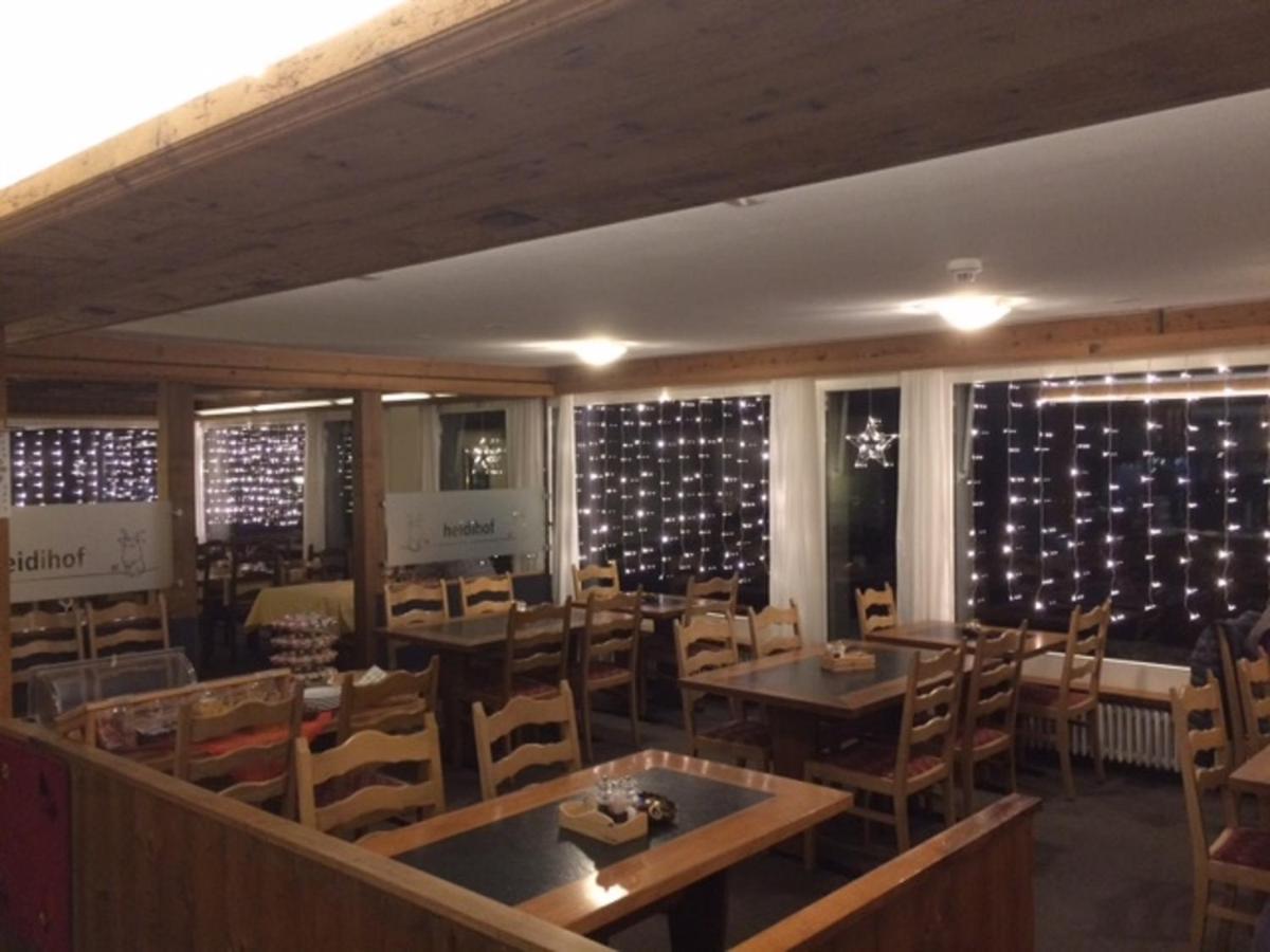 Hotel Restaurant Heidihof Maienfeld Eksteriør bilde